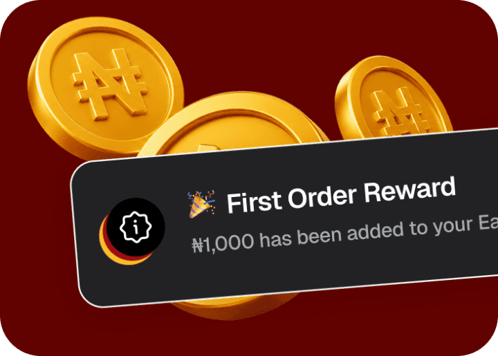 Your First Order Pays You Back